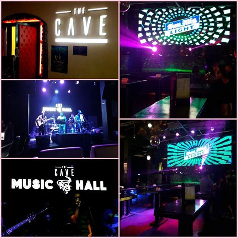The Cave Superclub and Music Hall .